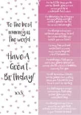 Happy Birthday Mummy created by Rhymes To Remember