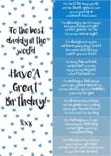 Happy Birthday Daddy created by Rhymes To Remember