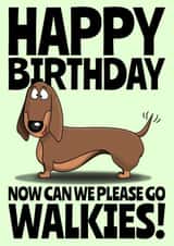 From The Dog Birthday Card created by Teeneebash