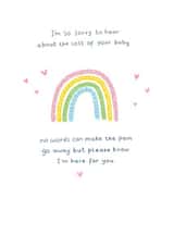 Baby loss sympathy created by Jess Moorhouse