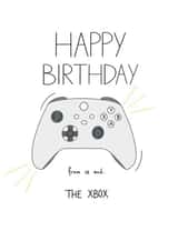 Happy Birthday from the Xbox created by CardsbyAliceUK