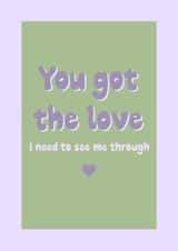 You Got the Love Card 1000 created by Emilia Violet