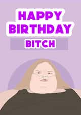1000lb sisters Tammy and amy birthday card created by What do you meme? 