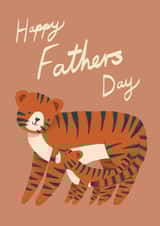 Cute Tigers Fathers Day Card created by Katie Bennett