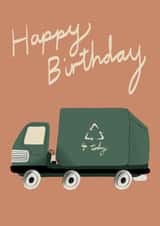 4 Today Bin Lorry Happy Birthday Card created by Katie Bennett