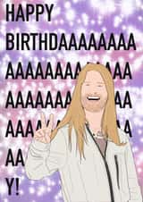 Sam Ryder happy birthdaaaayaay card created by The little northerner 