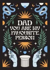 Dad You Are My Favourite Person 1001 created by Oh Ellie Studio