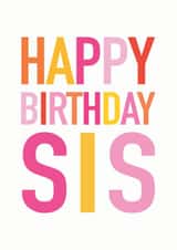 Happy Birthday Sis created by Studio 9