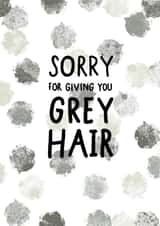 Grey Hair problems Father’s Day  created by ktcreates 