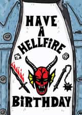 Hellfire Club - Stranger Things Birthday - Hellfire Birthday, Hellfire Stranger Things created by Helen Giddings