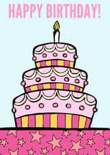 Happy Birthday Cake created by Bethany Anthony