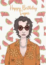 Harry Styles birthday card  created by Trash Panda Designs 