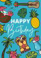 Tropical Birthday created by Jadie Jones