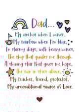 Thank You Dad - Special Dad - Father's Day Card created by And You Can Quote Me