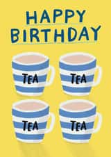 Happy 40-Tea-th Birthday created by Lisa Greener