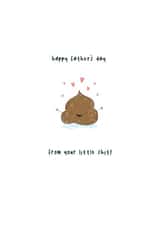Little Shit Father's Day created by la la la Designs
