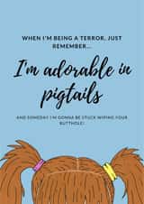 Adorable Pigtails created by Kody Burns, KB Designs 