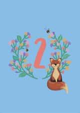 Happy 2nd Birthday created by Happy Beespoke Designs