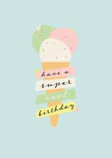 Have a Super Cool Birthday created by Alison Porter