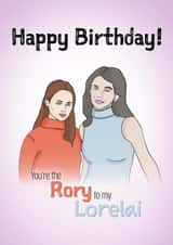 Daughter Gilmore Girls Birthday Card created by CreativeNess Crafts