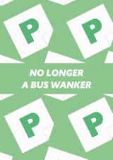 No Longer A Bus Wanker created by Ellie Fflur Studio