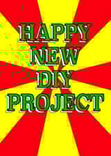 Happy New DIY Project card created by Florabelle