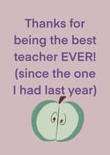 Thanking the teacher created by Blue Jug