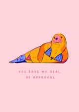 You have my seal of approval created by Mollie Rycroft-Stanley