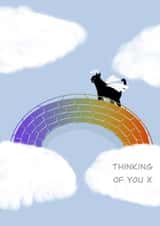 Cat sympathy card created by Sinead Peyton