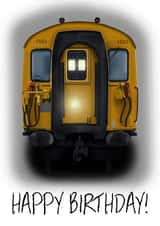 Happy Birthday - Class 411 4CEP Slam Door - Train Railway Enthusiast created by James Watts