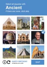 Personalised Birthday Photo Card created by Paul Stevens - Ancient Verification - Photo Card