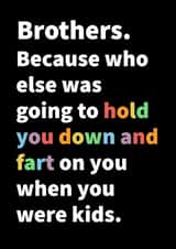 Brothers created by SpeckyIntrovert