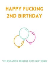 Fucking 2nd Birthday created by Kirsty Cowie