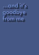 And it's goodbye from me created by Mr.RIFF