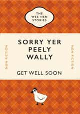 Peely wally get well soon card created by Yay Days