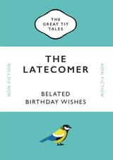 Great Tit belated birthday card created by Yay Days