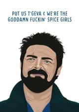 Billy Butcher’s Diabolical Card created by URGHH Card Co.