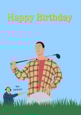 Happy Gilmore Birthday Jackass created by gadgART
