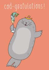 Cod-gratulations! created by Jennifer Kirkham