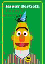 Happy Bertieth created by Dave Mohammed