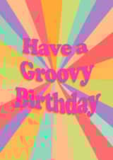 Groovy Baby Birthday Card created by Abigail Elodie