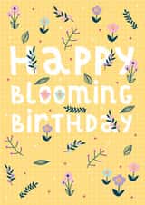 Happy Blooming Birthday created by Debbie Lambert Designs
