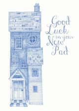 Good Luck in your new home. Crooked House. created by Kate Brazier