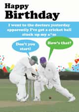 How's that for a Cricket Birthday! created by Quitting Hollywood