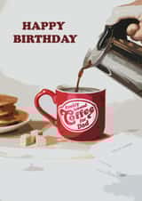 Happy Birthday Dad Coffee Card created by Becky Broome