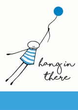 hang in there - get well and thinking of you card created by Sarah Simonds-Gooding