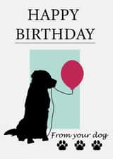 Happy Birthday From Your Dog  created by Inkhall