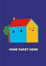 Home Sweet Home - New Home card  created by Do It Later Illustration 