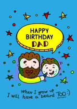 Father's birthday card created by Raievska Yulianna