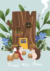 Hew Home Hedgehog Card created by Hux Loves Honey